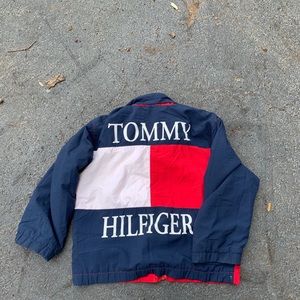 tommy Hilfiger vintage spell out jacket